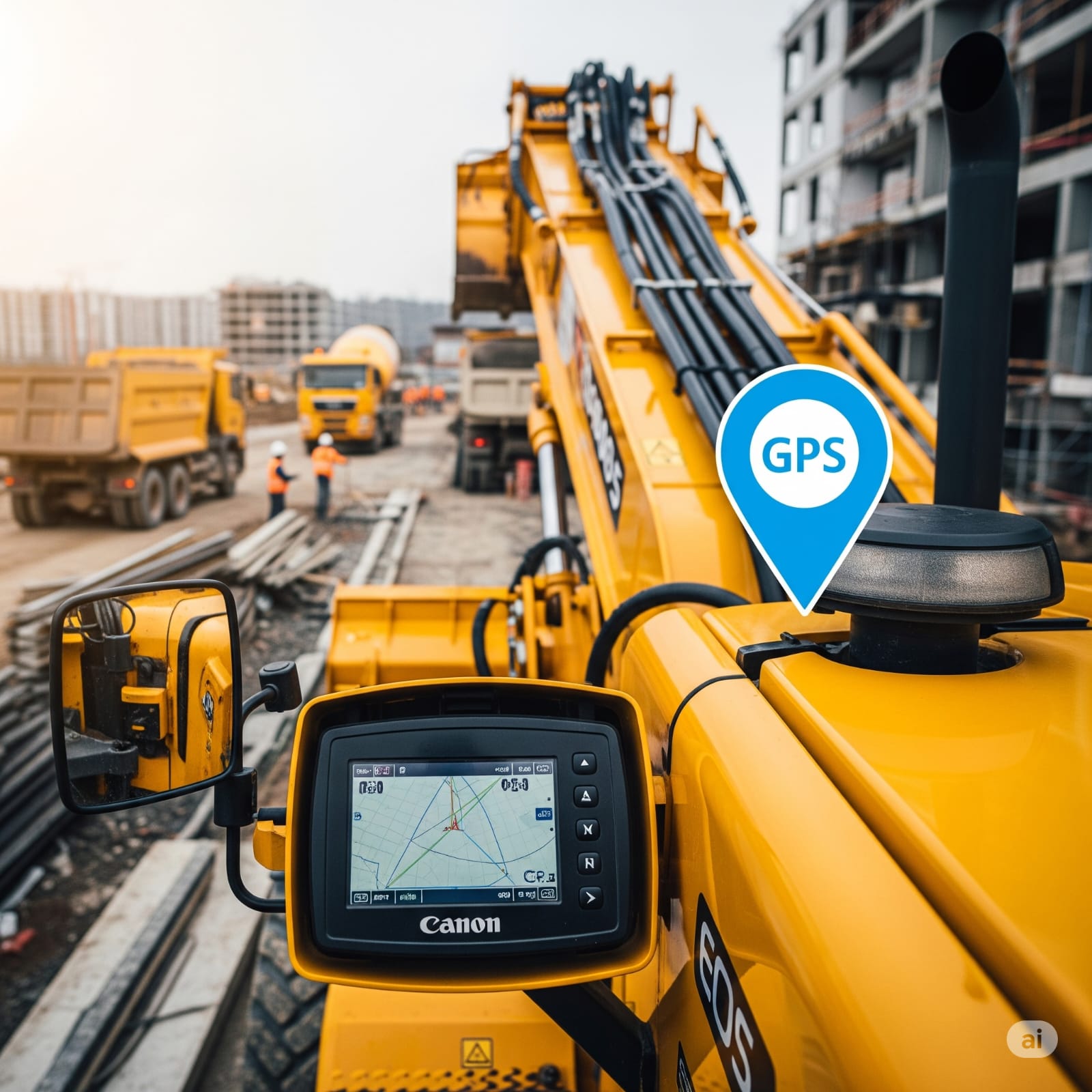 GPS para maquinaria pesada y tractores